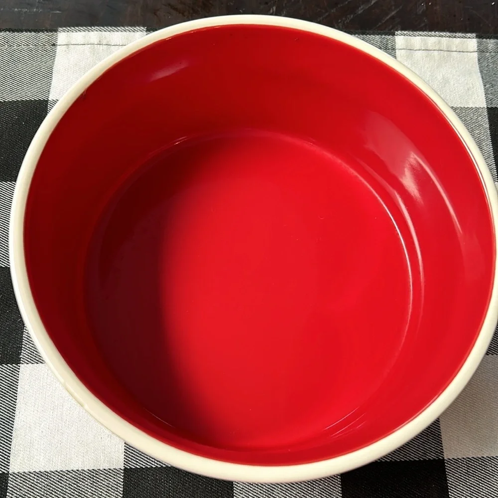 Rae Dunn “Happy Howlidays” Large Dog Bowl